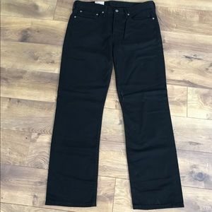 Men’s Levi’s Straight Fit 514 Black Jeans 34/30